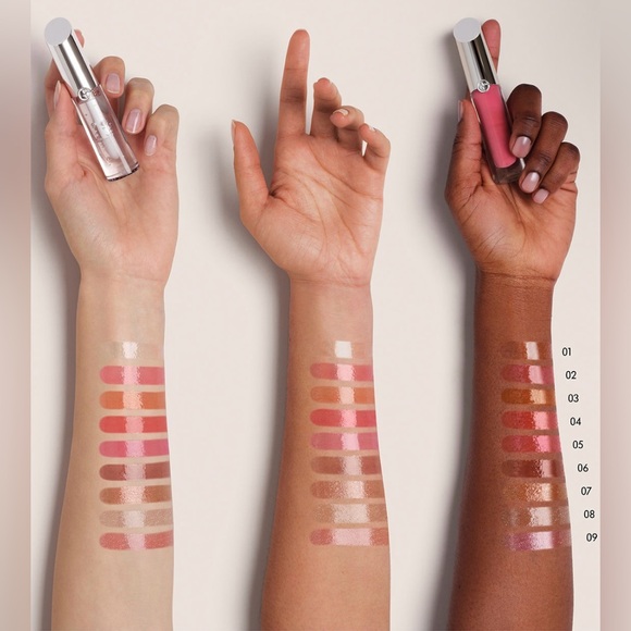 Armani Prisma Glass Lip Gloss In Color 08 - Sugar Halo (Light Cool Pink) - Picture 8 of 11